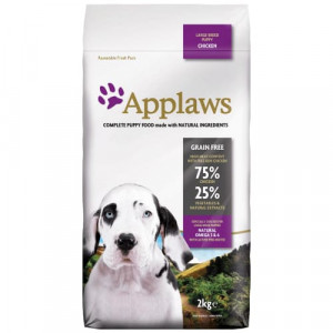 APPLAWS DOG PUPPY L bezgraudu sausā barība kucēniem Vista 7.5kg